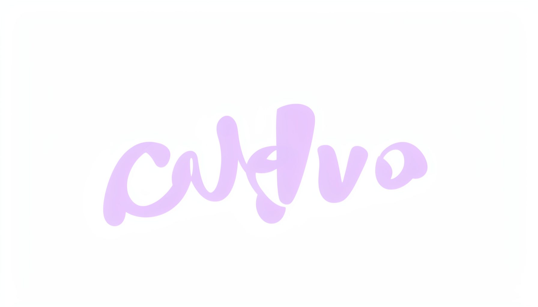 Logotipo de colectivo asociado, marca sencilla en tonos violeta pálido.